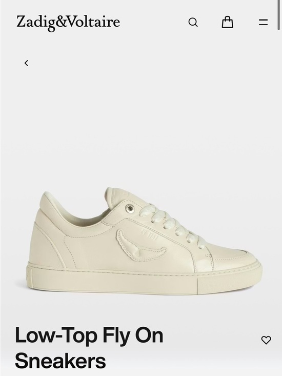 Zadig & Voltaire Shoes - NWT ZADIG & VOLTAIRE 100% cow leather low-top fly on sneakers